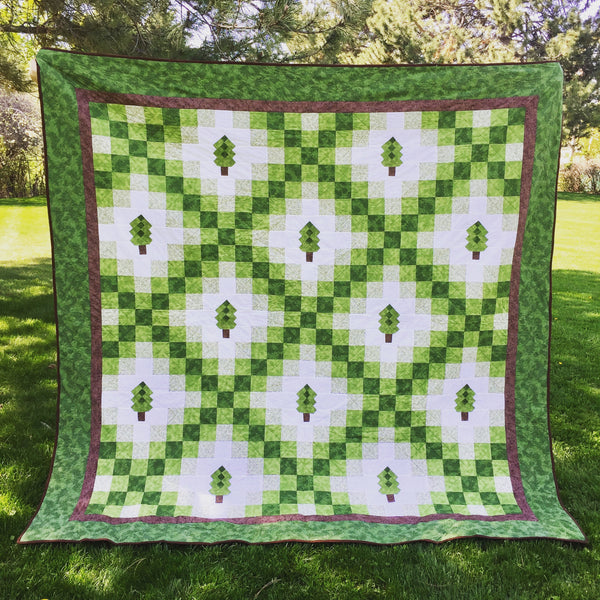 Irish Woodland Quilt Pattern is Now Available!