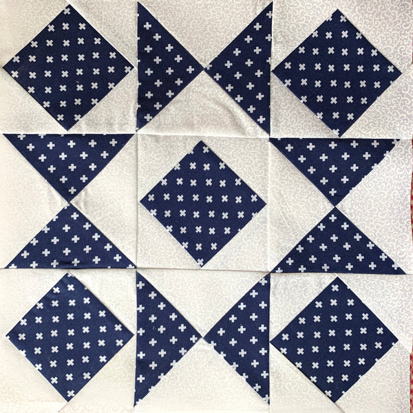 How to Make the Combination Star Quilt Block Tutorial