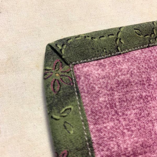 Mitered Corners on a Quilt Binding (Part 2)