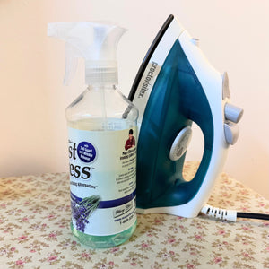 Spray Starch with an iron