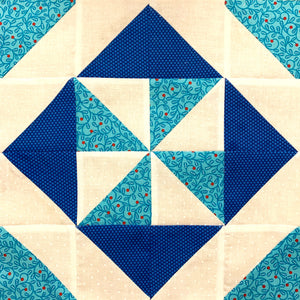 Pin Wheel Quilt Block How to Tutorial
