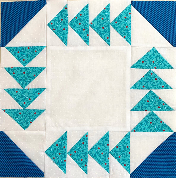 How to make the Fox and Geese Quilt Block