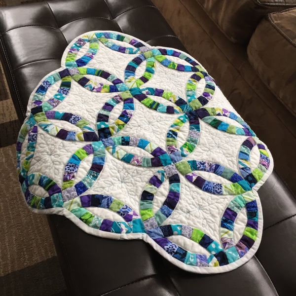Double Wedding Ring Table Runner