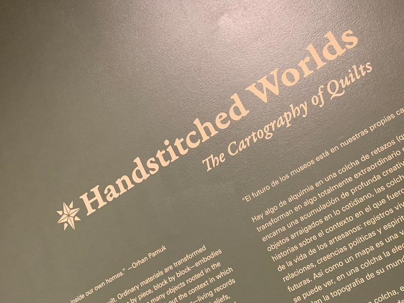 Hemstitched Worlds: The Cartography of Quilts