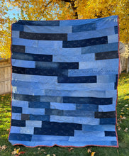 Reclaimed Denim Picnic Quilt Patterns - Digital Download