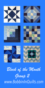How To Block of the Month Group #2 - Quilt Block Tutorials for Six Quilt Blocks
