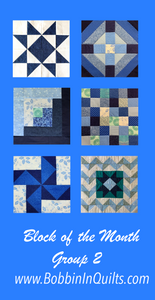 How To Block of the Month Group #2 - Quilt Block Tutorials for Six Quilt Blocks