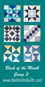 How To Block of the Month Group #3 - Quilt Block Tutorials for Six Quilt Blocks