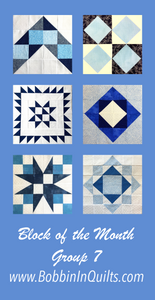How To Block of the Month Group #7 - Quilt Block Tutorials for Six Quilt Blocks