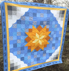 You Are My Sunshine Quilt Pattern - Digital Download