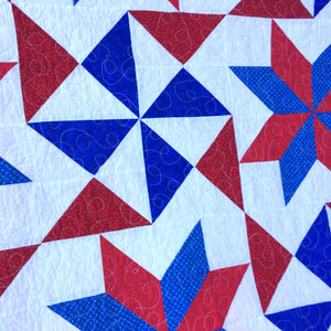 Bombs Bursting Quilt Pattern Digital Download