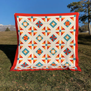 All Seasons Squares Quilt Pattern Digital Download