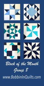 How To Block of the Month Group #8 - Quilt Block Tutorials for Six Quilt Blocks